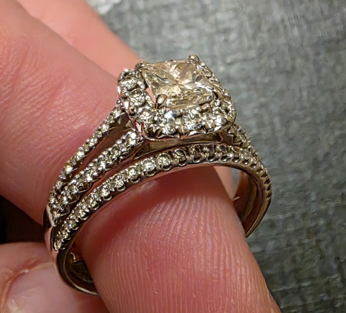 Diamonds Direct Wedding Ring Set - image 4