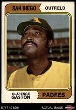 1974 Topps #364 Cito Gaston Padres VARIATION 3 - VG