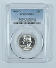 1948-D Washington Quarter Boston Collection MS65 PCGS Blue Label *6085