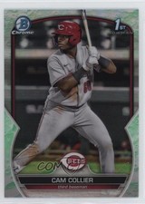 2023 Bowman Chrome Prospects Lunar Glow Refractor Cam Collier #BCP-125 0z10