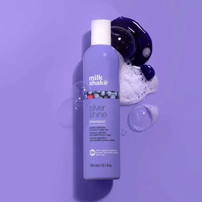 Milkshake milk_shake Silver Shine Light Blonde Grey Shampoo 300ml Christmas Gift