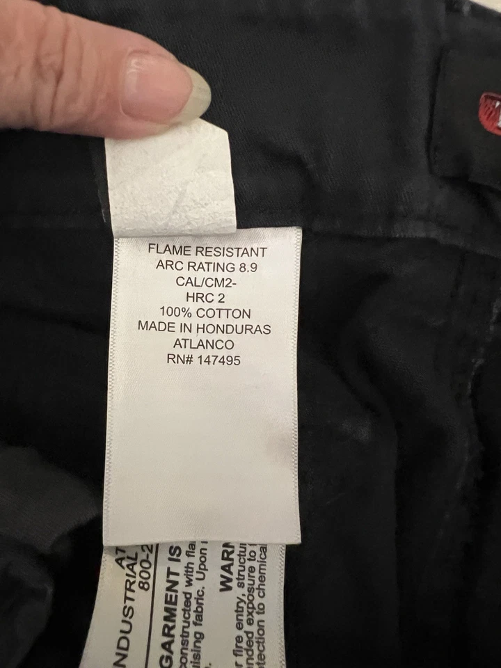 Pantalones de trabajo FR Tru-Spec 38/30 Cat 2/HRC2 resistentes al fuego azul marino.TS777 Foto 4 de 4