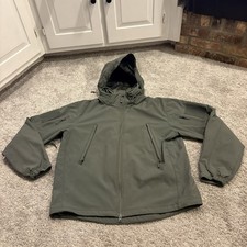 Condor Summit Soft Shell Jacket Mens 2XL Olive Green Tactical Hooded 602 Fleece