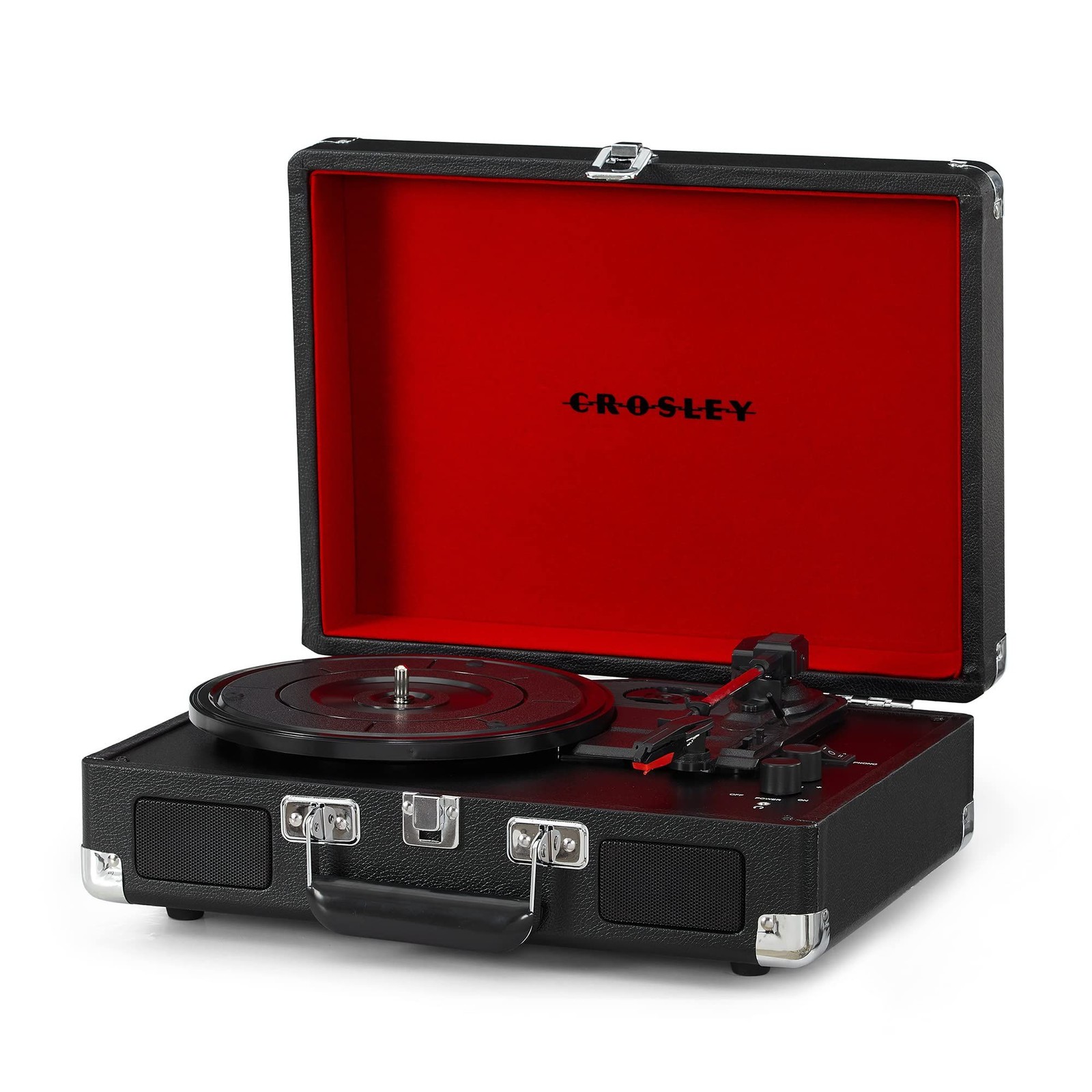 Audio & Hi-Fi Nuovo - Crosley: Cruiser Plus Deluxe Portable Turntable (Black)- N