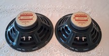Jensen C10Q Guitar Amp Speakers 10" 16 (Pair) Freepost Included