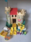 Vintage 1974 Play Family Castle #993 Fisher Price Little People & Accessories
