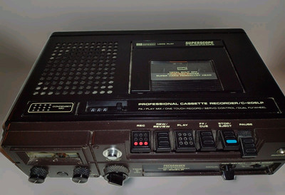 MARANTZ SUPER SCOPE PROFESSIONAL CASSETTE RECORDER C 206LP PARTS