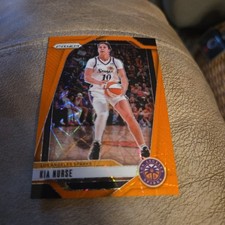 2024 Panini Prizm WNBA #129 Kia Nurse Orange Velocity Prizms