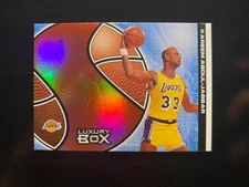 KAREEM ABDUL-JABBAR Nice 2004-05 Topps Luxury Box #150 LA Lakers