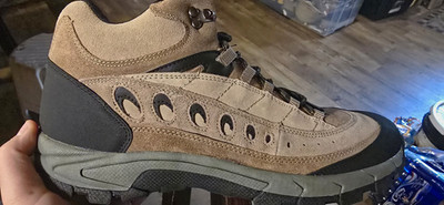 Steve & Barry's Cambridge Tan/Black Men's Hiking Shoes US 12 Medium New w/Box
