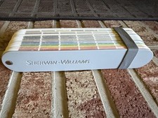 2015 Sherwin Williams Color Snap Paint Swatches Sample Fan Deck Book Match Chips