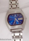 VINTAGE SEIKO AUTOMATIC CALENDAR DAY DATE 17j WATCH MENS BLUE DIAL 7006-5069