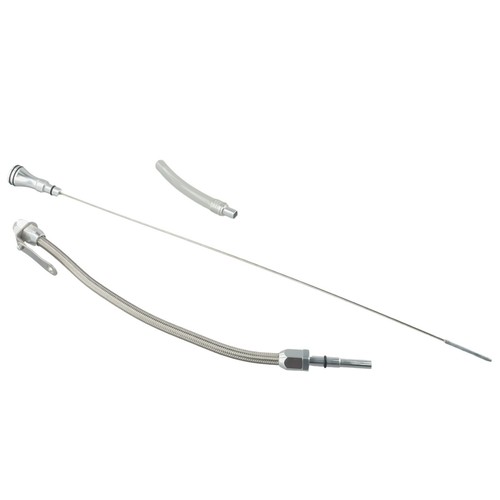 Silver Dipstick for LSX For LS1 L L LS6 4 8L 5 7L 6 0L 6 2L Applications - Picture 2 of 12