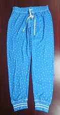 P.J.Salvage Women's Blue Star Pajama Pants Size Medium