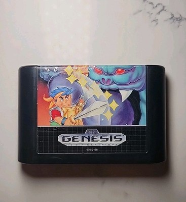 Wonderboy in Monster World - Sega Genesis- Untested 