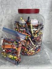 Bulk Lot Crayola Crayons Crafts Melting Classroom Sunday School Many Unused