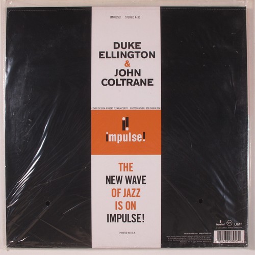 DUKE ELLINGTON/JOHN COLTRANE Self Titled B0033799-01 LP 180g audiophile SEALED x - Picture 2 of 2