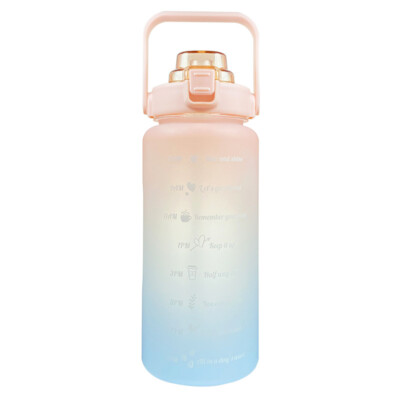 Big Water Bottle Summer Portable Big Water Cup 2 Liters Capacity Cup  Plastic | eBay