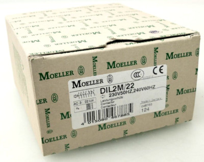 Moeller Power Contactor DIL2M/22 | 230V50HZ,240V60HZ | 046788