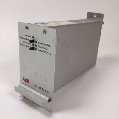 ABB 1TGB302001R1202 Insum Router Lines 1 + 2 Display Board Used UMP ...