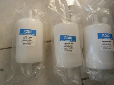 NEW Lot of 3  Roki Labo-Pure Lab Capsule Filter Cartridge  model#- LPE-HT-08-H 