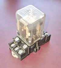 Tyco Potter-Brumfield KUP-11A15-120, 1/3HP, 120 VAC Relay  29513 Socket - Used