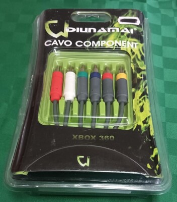 Genuine Original OEM Microsoft Xbox 360 Component Video HD A/V AV Cable