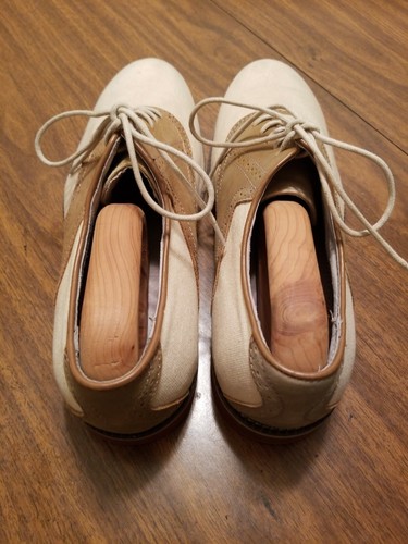 G.H.BASS&CO LEATHER & FABRIC UPPERS MAN MADE SOLE SIZE 11.5/D/ OXFORD - Picture 9 of 12