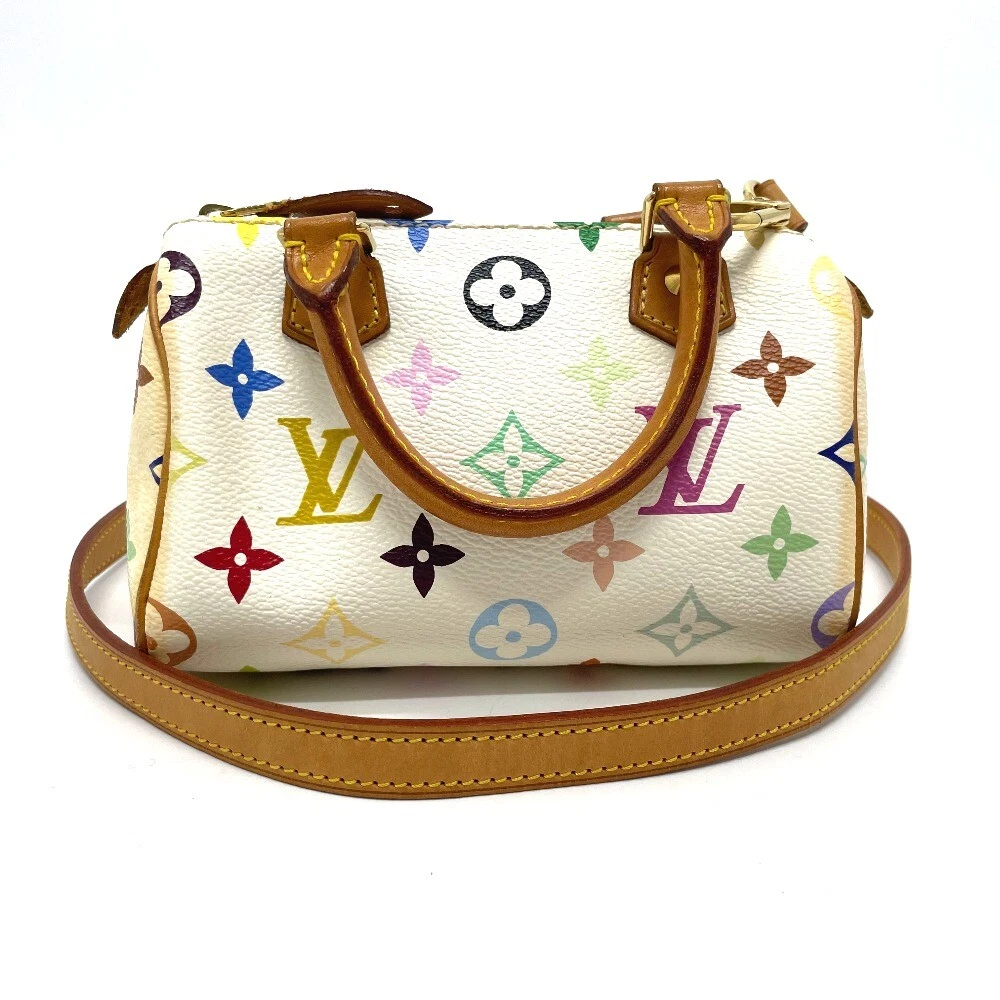 LOUIS VUITTON Louis Vuitton Monogram Multicolor Mini Speedy Shoulder  Handbag Bron M92645