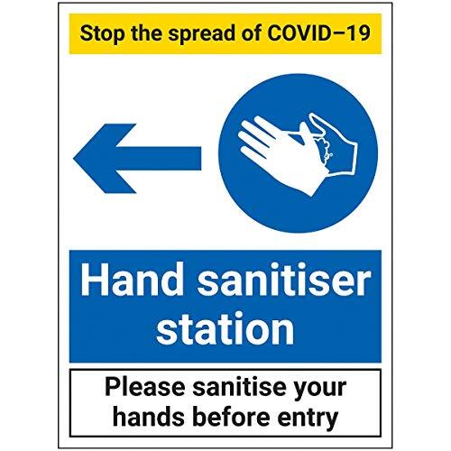 V Safety CV289BC-S V Safety Stop The Spread-Sanitizzatore a Mano sinistra-300 x