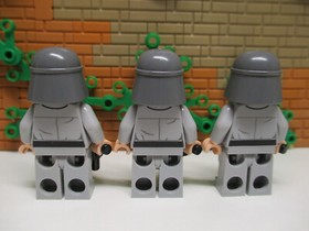 ( G8/9 ) Lego Star Wars 3x sw0797 Imperial AT-ST Driver from 75153