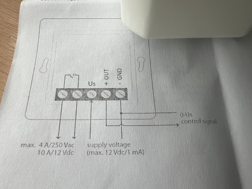 Systemair MTP-X10K-NA-SYS 3273 10Kohm Drehzahlregler Einsatz Aufputz - Bild 10 von 11