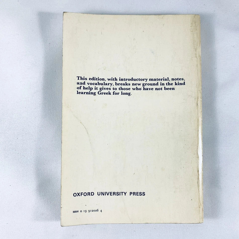 Euripides Medea Ancient Greek Text Translation Edited By Alan Elliott 1979 - image 2 of 4