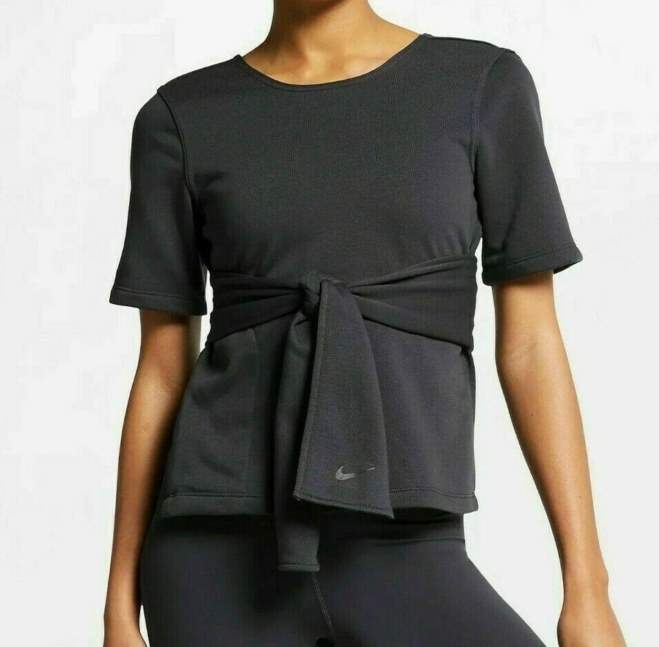 Nike studio wrap top sale