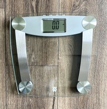 Conair Thinner Digital Bathroom Scale   400 lb Capacity, Backlit LCD
