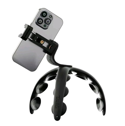 Tenikle Pro Flexible Tripod Bendable Suction Cup Camera Phone Mount Yellow - Picture 4 of 9