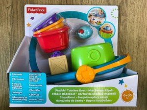 fisher price stackin tubtime boat