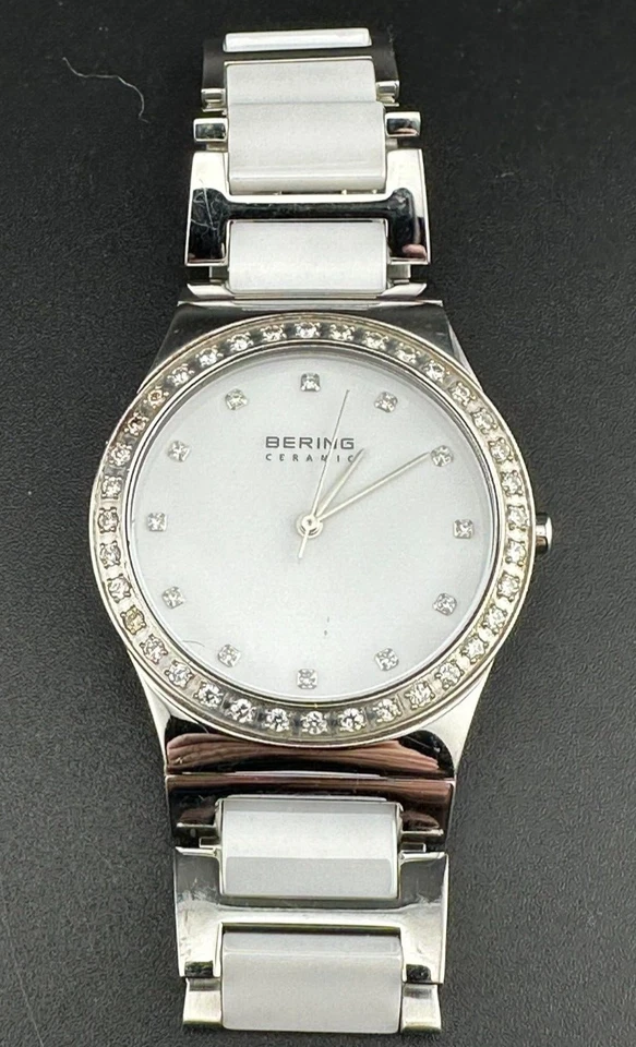 BERING Ceramic White Dial Lady's Watch 35mm 32430-754 Stainless Steel Bracelet - Image 4 of 4