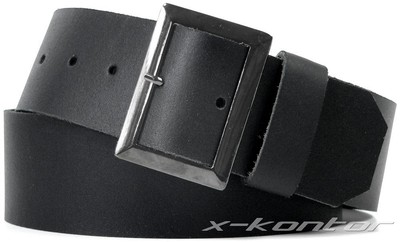 GÜRTELZAUBER Damengürtel Leder 7 cm breit in 3 Farben LEATHER BELT BW 85-145 cm