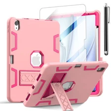 Heavy Case Duty Shockproof Stand Screen Protector For iPad Air 11-inch(M2) 2024