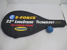 E Force Onslaught 22" Long String Tri Carbon Frame Racquet 225G