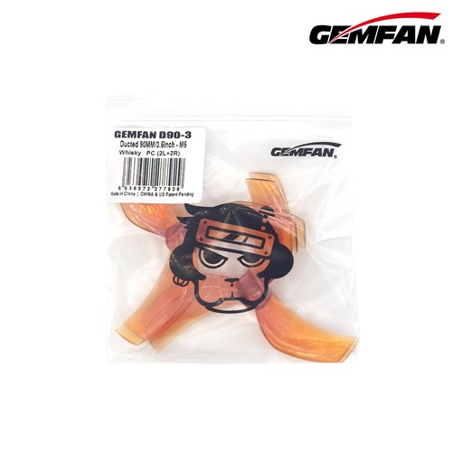(GEMFAN) D90 3blades Propeller Ducted 90MM 3.5Inch PC Material m5 2CW 2 CCW - Picture 5 of 15