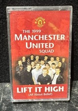 1999 Manchester United Squad. Lift It High All About Belief Single Cassette Tape