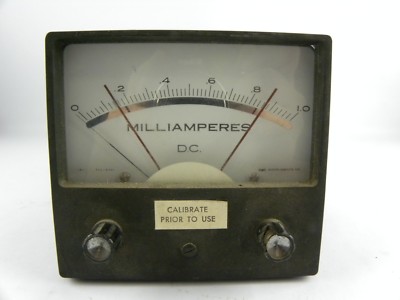 API Instruments D.C. Milliamperes Model 429-9421  Untested