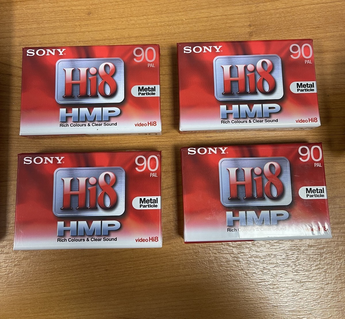 【激レア】未使用未開封 SONY E6-HMEAD Hi8 テープ SONY V8-25CLDR Used 8mm Hi8 Digital8 Camcorder Video Head Cleaning