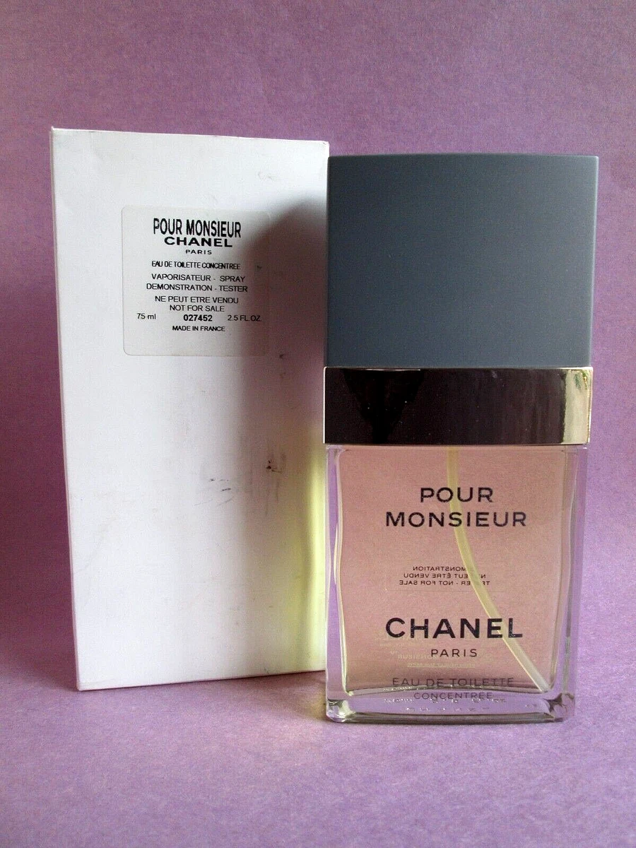 RARE! Men's Vintage CHANEL POUR MONSIEUR Original Giant Factice