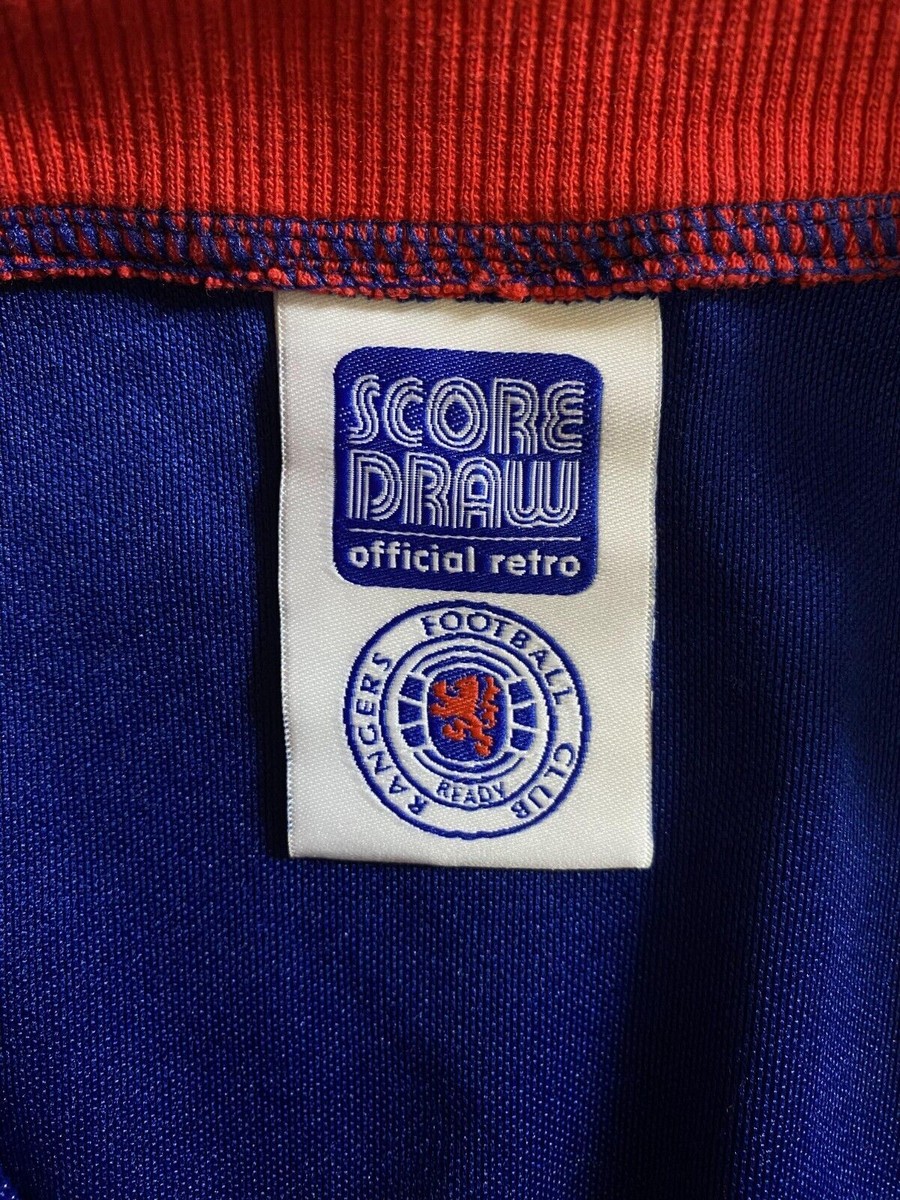 RETRO REPLICA MEN'S FC RANGERS GLASGOW 1983/1984 JACKET SOCCER