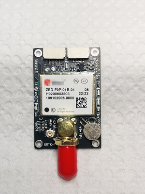 RTK differential high precision centimeter level module board ZED-F9P