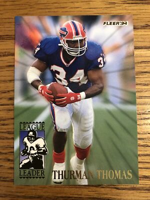 Thurman Thomas 1994 Fleer LL Bills #9   *197*