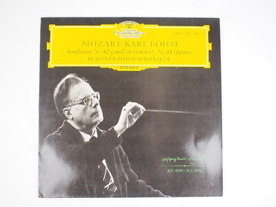 Mozart Karl Bohm Nr. 40 in G Minor g-moll Nr 41 Jupiter Berlin 138815 Stereo EX